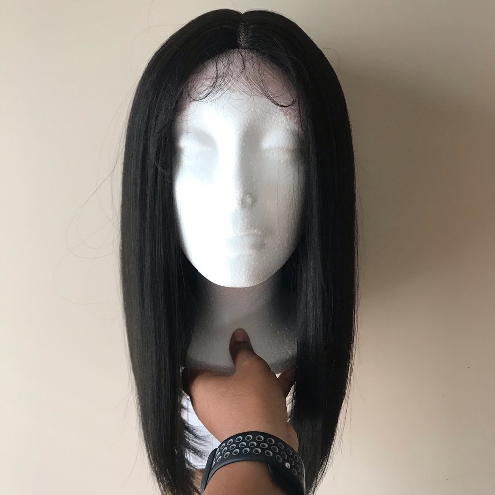 Lace front wig